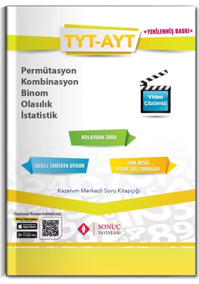 Tyt-ayt Permütasyon Kombinasyon Binom Olasılık I St. 2023-2024