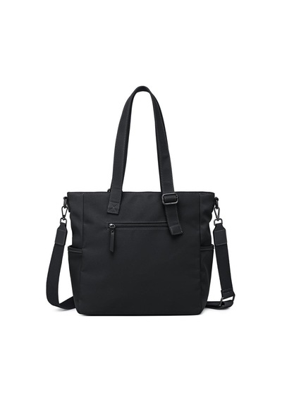 Smart Bags Twill Dimi Kumaş Kadın Omuz Çantası 3331 Siyah