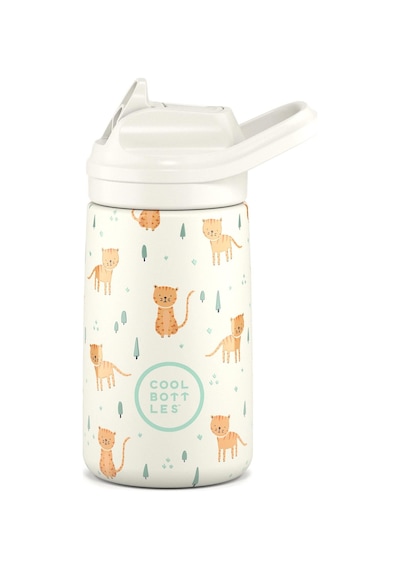 Cool Bottles The Kiddie Bottle Whisker Kittens Pipetli Termos Suluk 350 Ml Çok Renkli