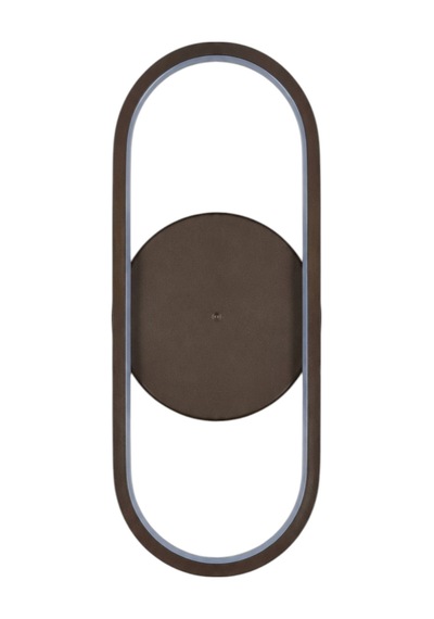 Zzez Aplik Modern Tasarım Kahverengi - Gün Işığı Ledli Banyo - Mutfak - Salon Led Duvar Aplik