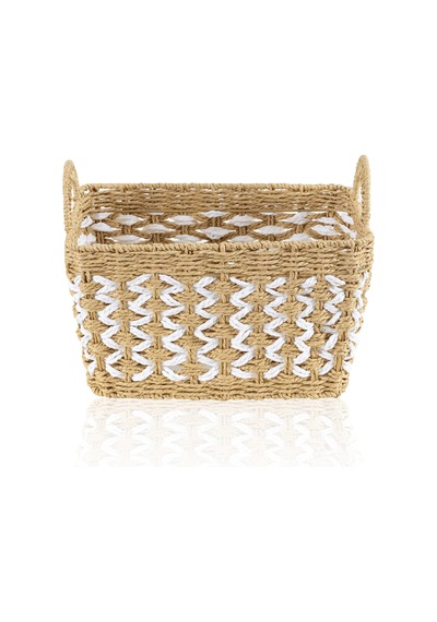 The Mia Braid Organizer Sepet Açık Kahvrengi