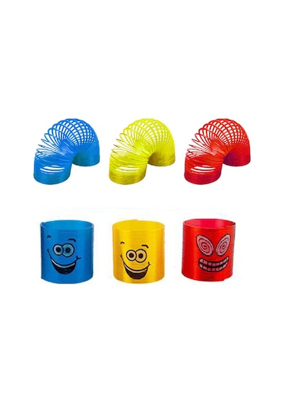 Stres Yayı Oyuncak Gülenyüz Stres Yayı - 6 Cm Çapında