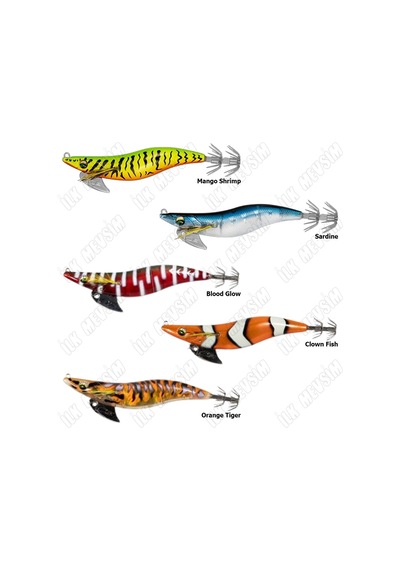 Daiwa Emeraldas Nude V2 3.0 11cm 14gr Kalamar Zokası