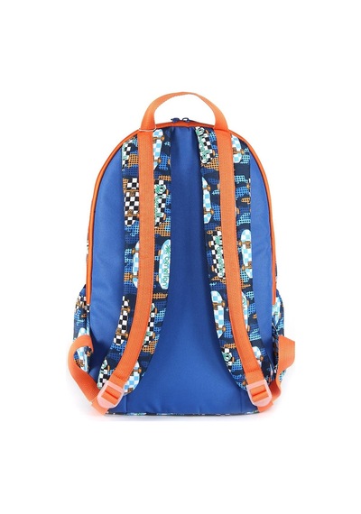 United Colors Of Benetton Bnt03693 Lacivert - Turuncu Erkek Okul Çantası