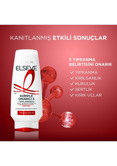 Elseve Komple Onarıcı 5 Yapılandırıcı Bakım Kremi 250ml