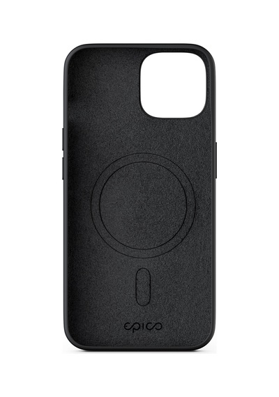 Epico Apple Uyumlu iPhone 15 Plus Mag+ Silikon Kılıf Black Siyah