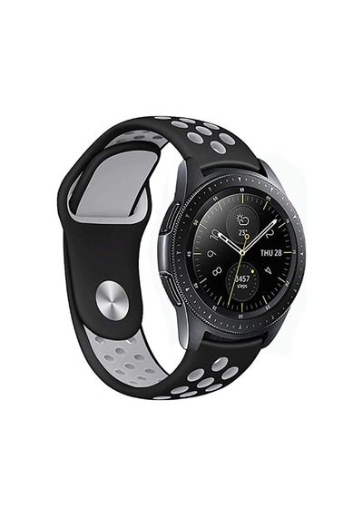 Galaxy Watch 46mm 22mm Krd-02 Uyumlu Dsb Kordon Siyah