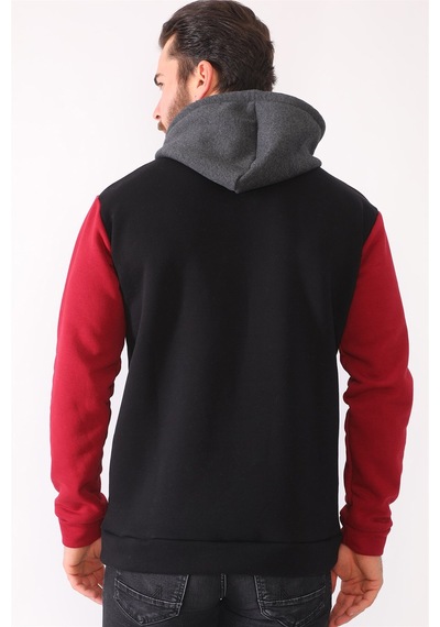 1040 Dewberry Erkek Sweatshırt-siyah