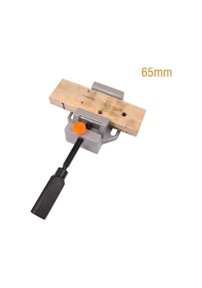 Merttools Kalıpcı Delme Zımparalama İçin Düz Çeneli Masa Tezgah Matkap Mengenesi Yeni Model Mengene