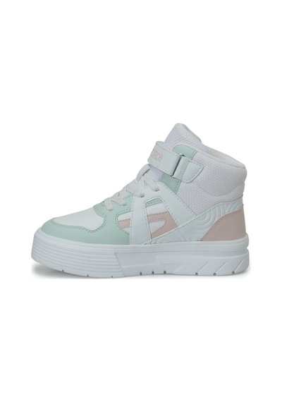 Lumberjack Crusel Hı Beyaz Kız Çocuk High Sneaker 000000000102697249 Beyaz-a Yesıl