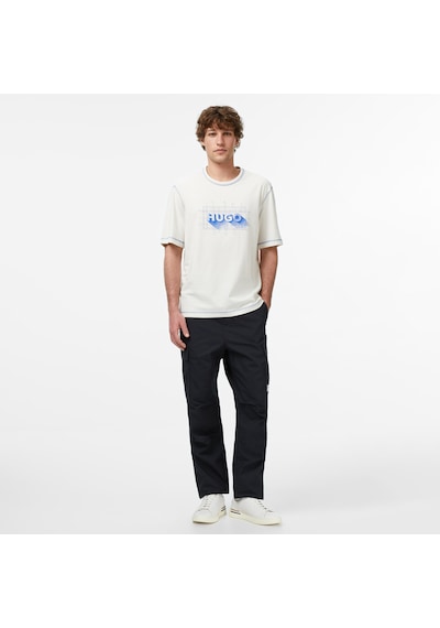 Hugo Nothal Erkek Beyaz T-shirt 50553498