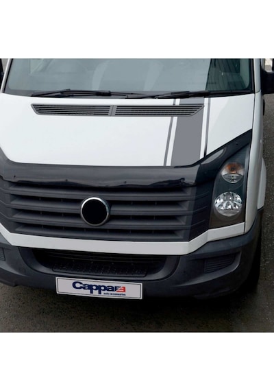 Volkswagen Crafter Ön Kaput Koruma Rüzgarlığı 3Mm Akrilik Abs