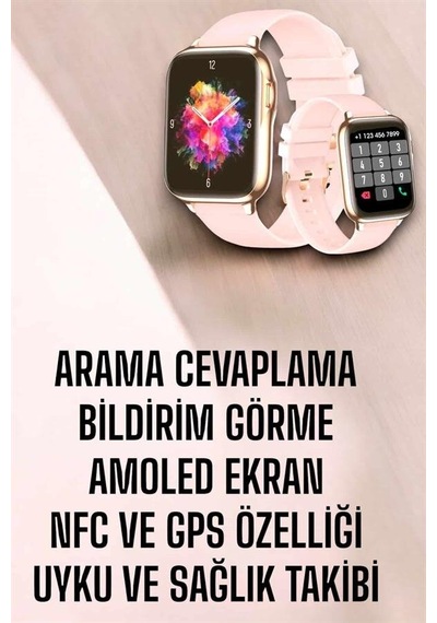 Akıllı Saat Kadınlara Uyku Ve Sağlık Takibi Yapabilen Bileklik He