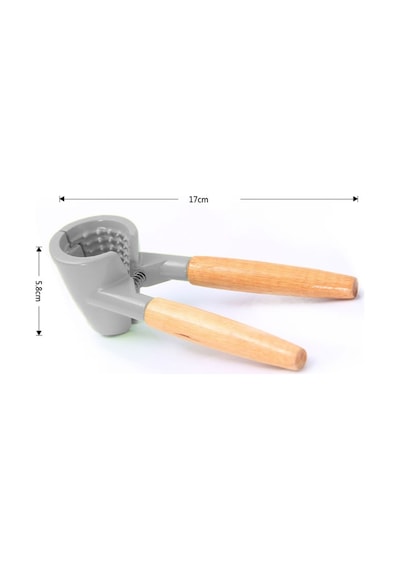 Fındık Ve Ceviz Kırıcı - Bambu Saplı Döküm Ceviz Fındık Kıracağı 721983 Döküm Bej