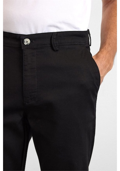 Süvari Siyah Regular Casual Pantolon Spn2016600004-s09