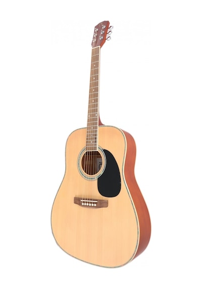 Almira F800n Akustik Gitar - Naturel Orta Seviye - Dreadnought K