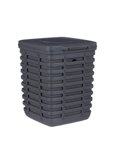 Çöp Kovası Gri 9 Lt Çok Renkli