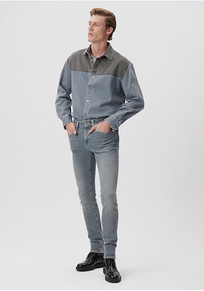 Mavi Erkek Kvnç Lt 90's Grey Mavi Black 001070-83703 Gri