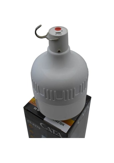 Cata 30w Şarjlı Led Ampul 4 Fonksiyonlu Ct-4279