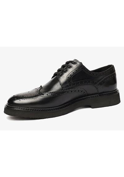 Greyder 64624 Mr Deri Oxford Klasik Erkek Ayakkabı Siyah
