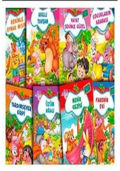 Neşeli Orman Hikayeleri Dizisi 8 Kitap - Küçük Boy
