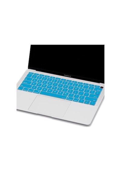 Silikon Klavye Koruyucu Macbook Air 13 Retina Uyumlu A1932 A2179 A2337 M1 Us Amerikan Enter Ansı İngilizce Keyboard Cover Açık Mavi 58531508