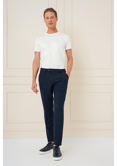 Efor P 1164 Slim Fit Lacivert Klasik Pantolon Lacivert