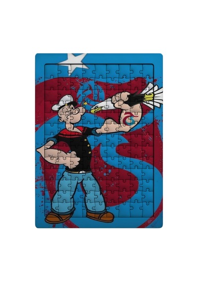 Ghostbastır Design Trabzonspor Temel Reis 99 Parça Ayaklı Puzzle Dekoratif Çocuk Yapbozu 086