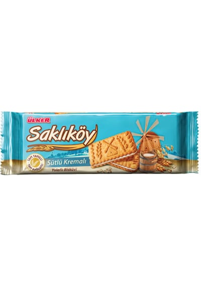 Ülker Saklıköy Sütlü Kremalı Bisküvi x 24 Adet