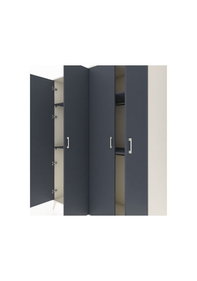 Kronos Gardrop 4 Raflı 4 Kapaklı 4 Askılı 176x59x221 Aytaşı-antrasit Antrasit Kronos Gardrop 4 Raflı 4 Kapaklı 4 Askılı 176x59x221 Aytaşı-antrasit Antrasit