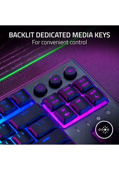 Ornata V3 Tenkeyless - Kompakt Düşük Profil Oyun Klavyesi Meka-membran Anahtarlar, Özel Medya Tuşları, Manyetik Y