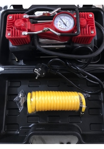 Byt-smr 220 Volt Mini Kompresör Çift Piston Güçlü Kompresör