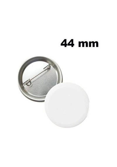 Uv Baskı İçin 44 Mm İğneli Buton Rozet 50 Adet Diğer