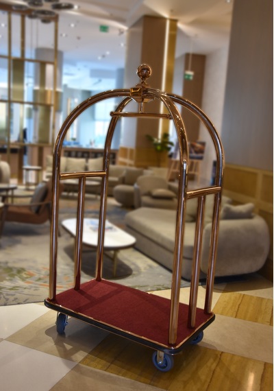 Reınkraft Rnt-031 Otel Tipi Valiz Arabası Gümüş