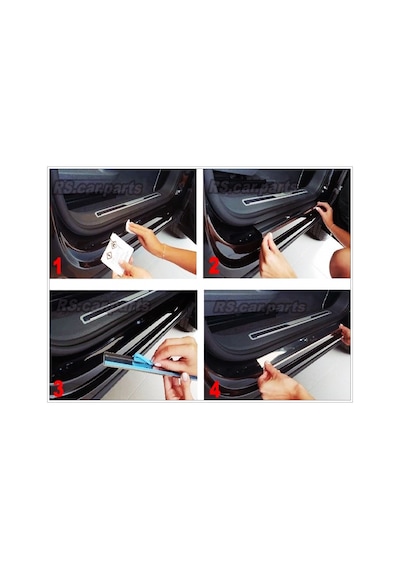 Hyundai Tucson Krom Kapı Eşik Koruma Exclusıve 4 Kapı 2004-2022