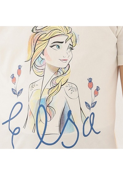 Frozen D4803-2 Çocuk  Krem Pijama