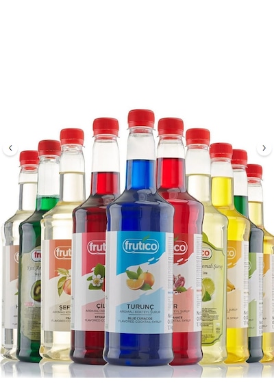 Kokteyl Şurubu Sosu Seti 6 85cl 6x850ml