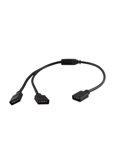 Rgb Şerit Led Çoklayıcı Splitter 4374P Tek Kumanda 2 Çıkış Ekleme