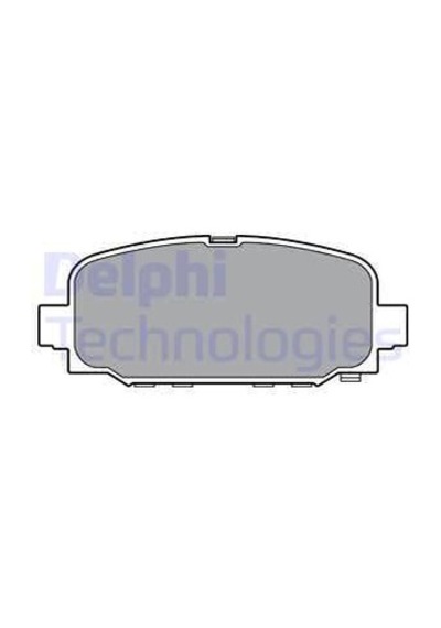 DELPHI LP3398 Fren Balatası Arka Compass