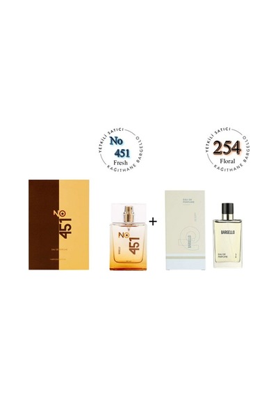 Bargello No:451 254 Unisex / Kadın Parfüm EDP 50 ML Fresh / Floral - Mnms5 Baharat