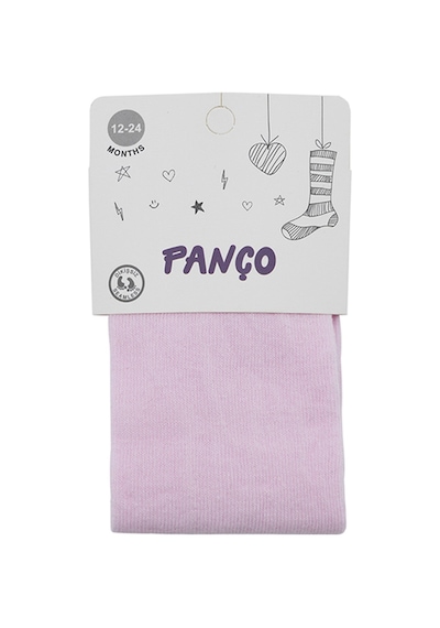 Panço Kız Bebek Pamuklu Külotlu Pembe Çorap