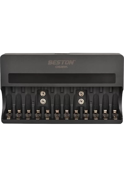 Beston C9028wl Aa/aaa/9v/c Boy/d Boy/lion Hızlı Pil Şarj