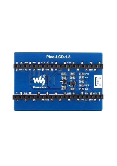 Raspberry Pi Pico, 65K Colors, 160 × 128, SPI için 1.8 inç LCD Ekran Modülü