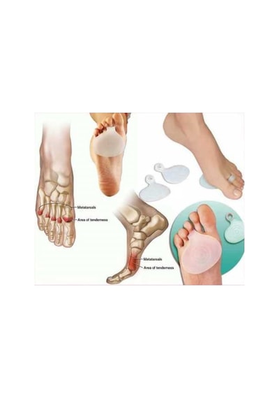 Silikon Metatarsal Ped Ayak Altı Nasır Koruma Parmağa Halka Standart
