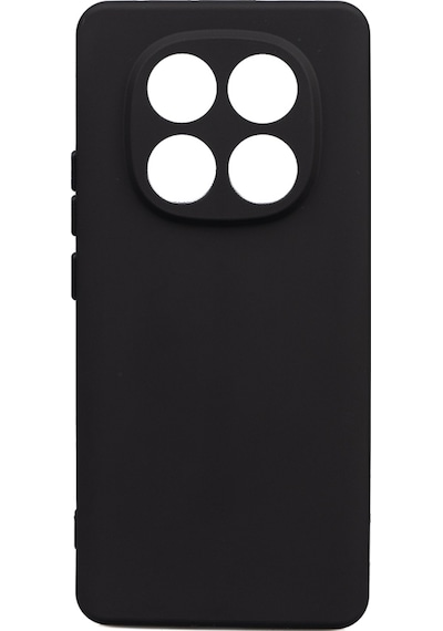 Xiaomi Redmi Note 14 Pro 5g Uyumlu Kılıf Zore Biye Silikon-siyah Siyah