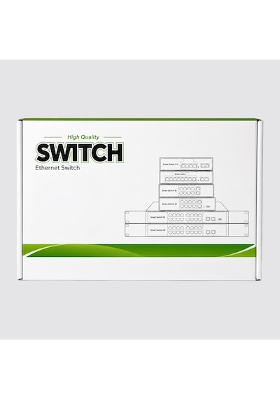 Vnt-sw1621-p 16 Port Full Gıga Poe 2 Port Uplink Gıga 1 Sfp Port Swıtch 250w