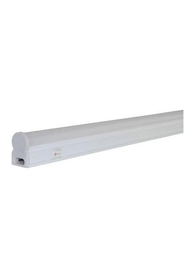 Lamptıme T5 Led Bant Armatür 12W 90Cm Ilıkbeyaz Işık Anahtarlı 3 Beyaz