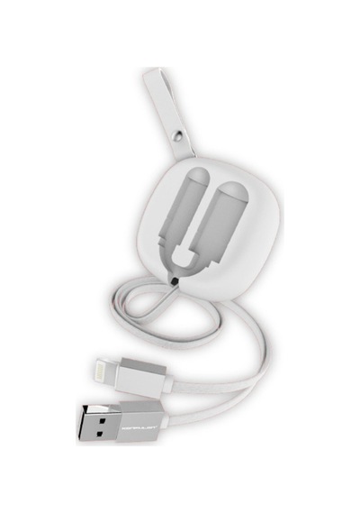 Konfulon S80 Lightning Kablo Apple Uyumlu iPhone 20cm-1m 2a - Beyaz