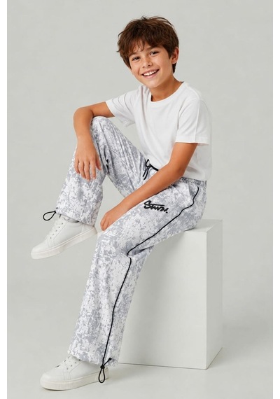 Pina Kids Erkek Çocuk Beli İpli Rahat Kesim Paça Ayarlanabilir Lastikli Eşofman Altı Esf7015 gri Pina Kids Erkek Çocuk Beli İpli Rahat Kesim Paça Ayarlanabilir Lastikli Eşofman Altı Esf7015 gri