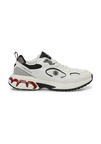 Lumberjack Quark 6fx Beyaz Erkek Sneaker 000000000102157230 Beyaz-kırmızı